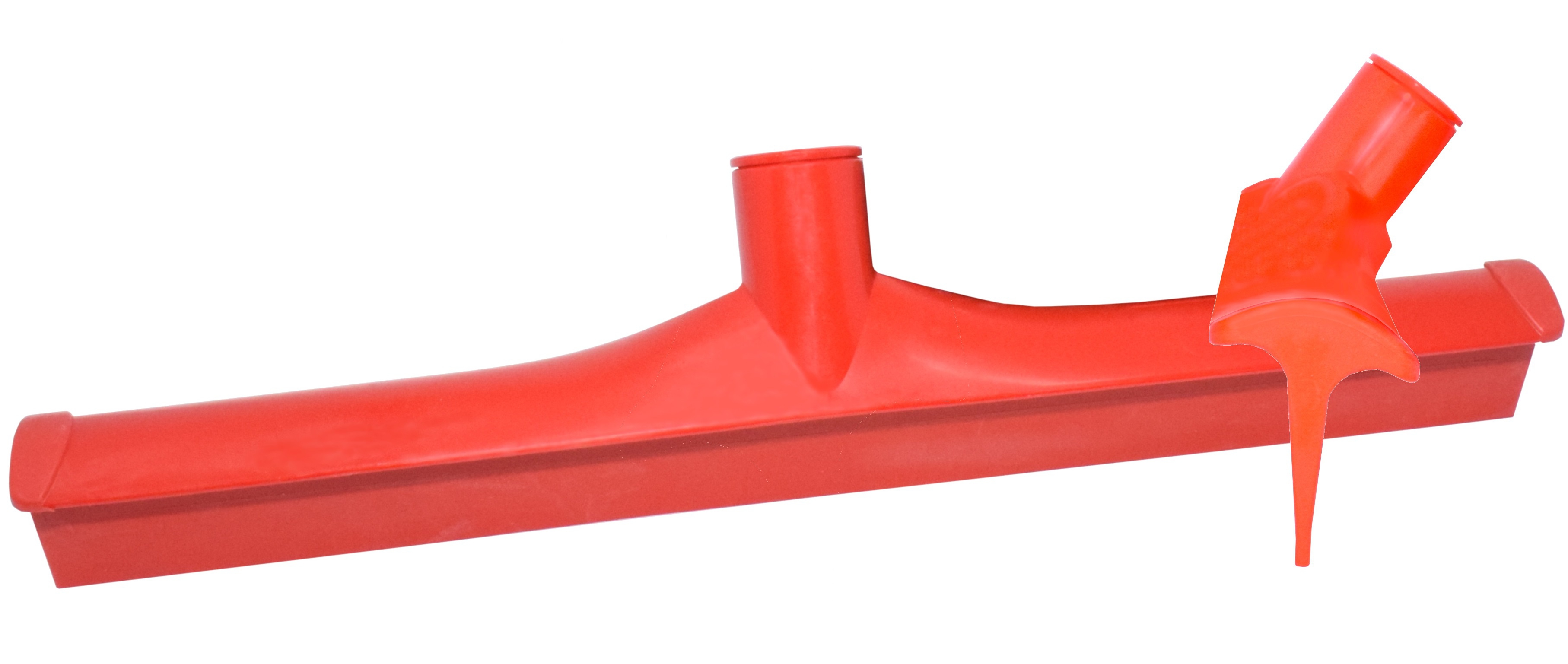 One-Piece Rubber Squeegee red