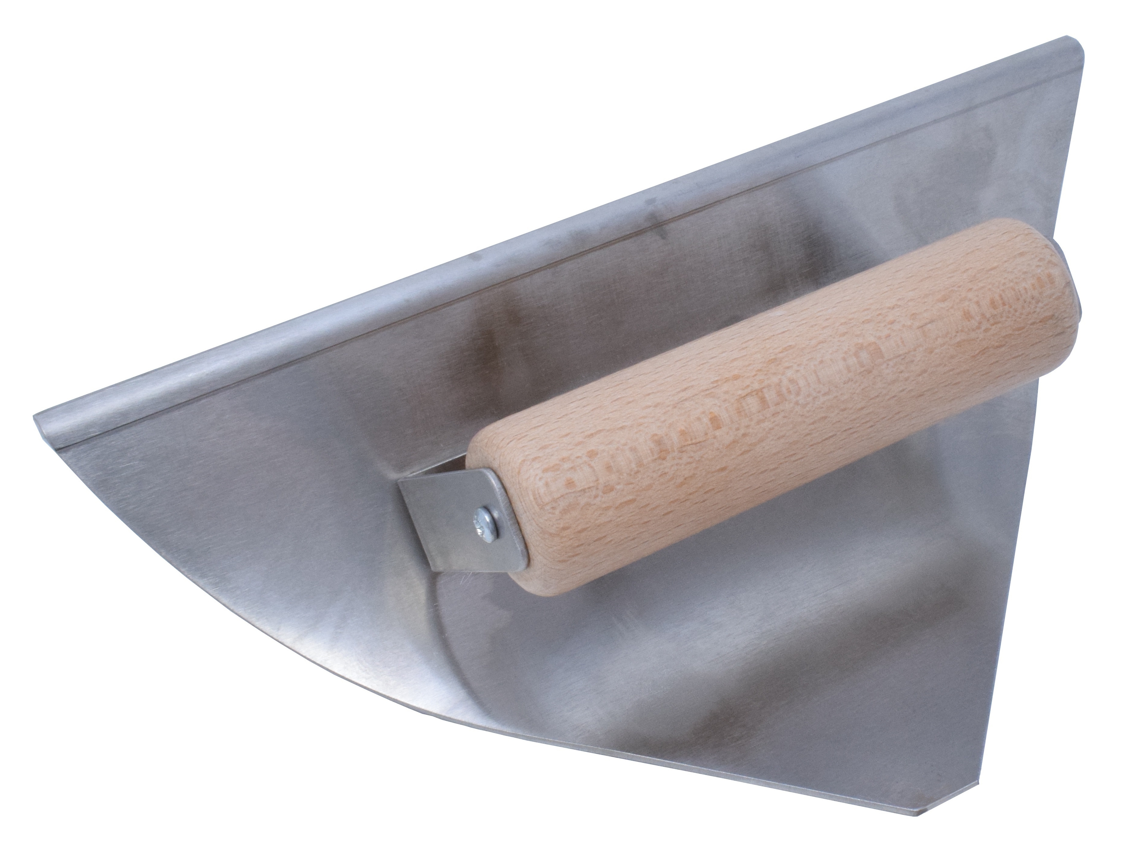 Concave and Triangle Bevelled Trowel with edge