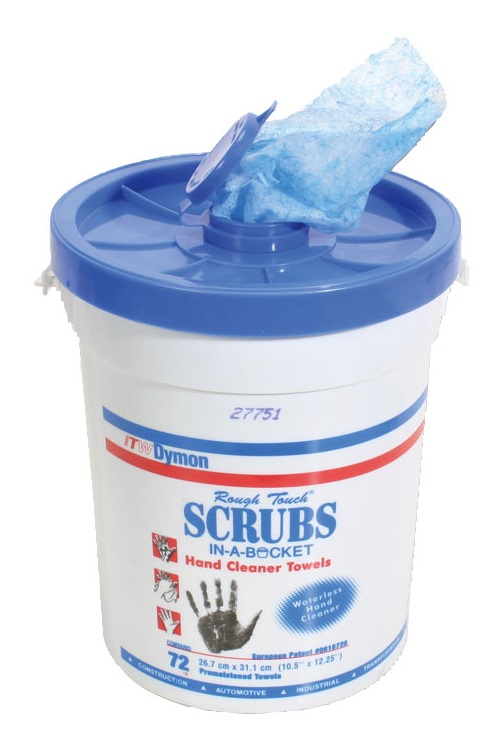 Scrubs in a bucket 72 towels