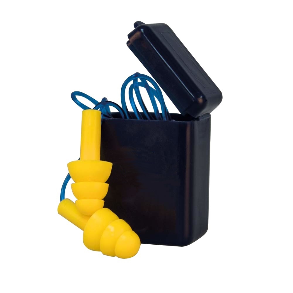 Ear Plugs with Cord and Box
