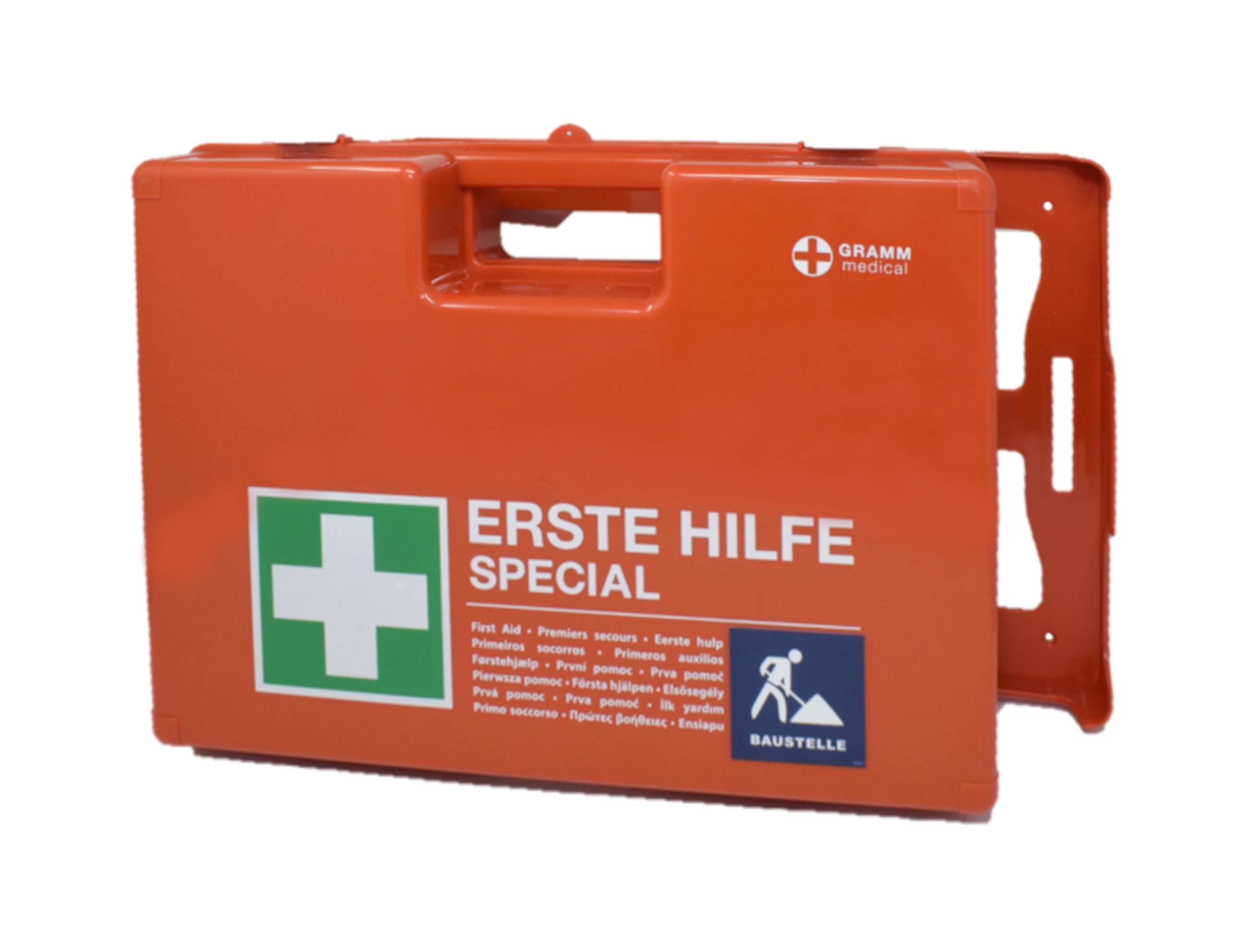 Construction site first aid box