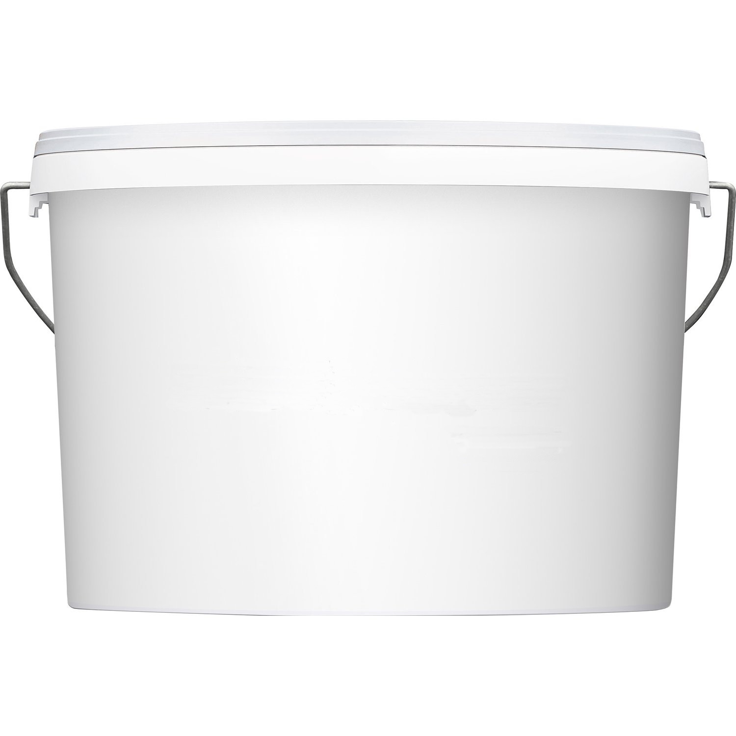 Bucket  oval, from polypropylen with metal handle