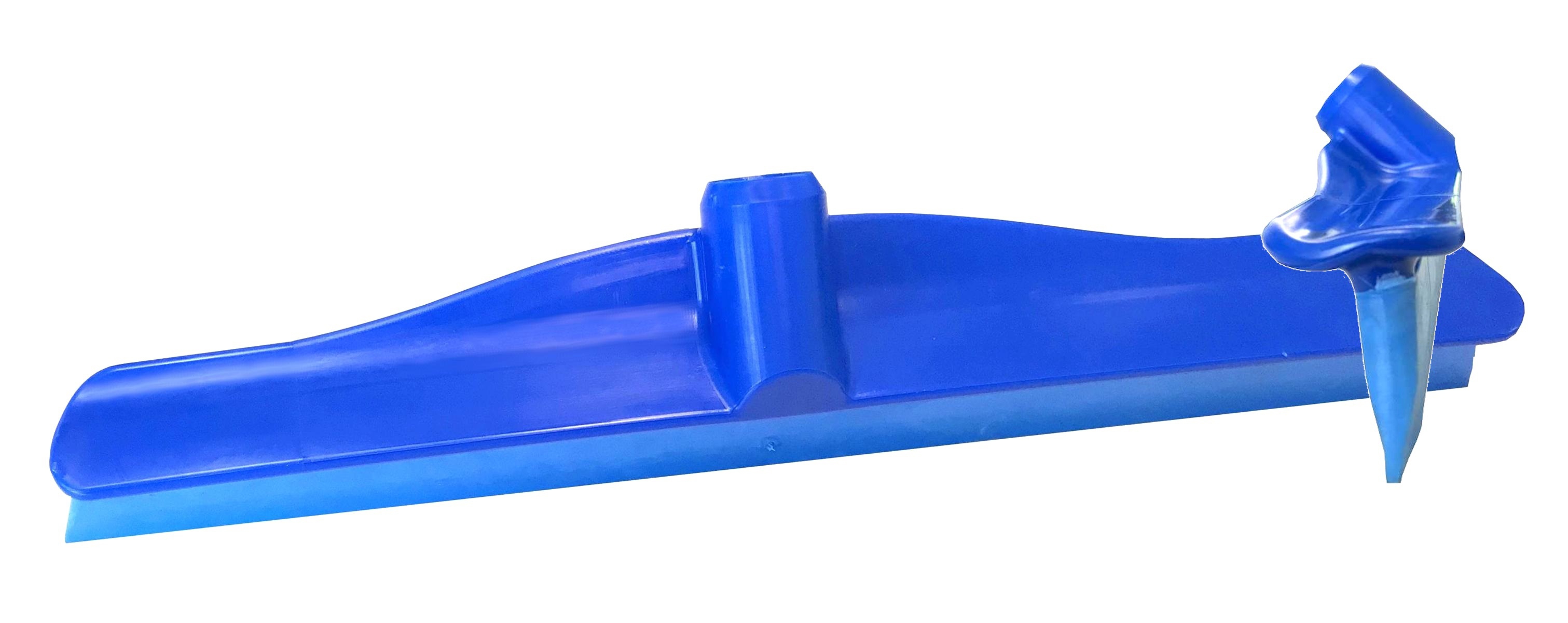 One-Piece Rubber Squeegee blue