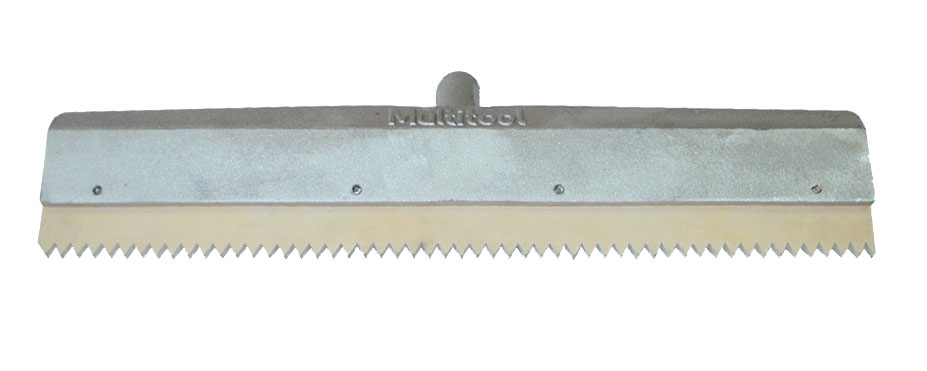 Scraper for notched rubber blades Professional